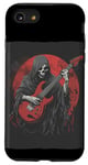 Coque pour iPhone SE (2020) / 7 / 8 Dark Rhythm Reaper avec guitare électrique pour un look audacieux