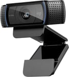 Logitech C920 HD Pro Webcam, Streaming, Full HD 1080p/30fps Video Calling, Clear