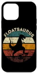 Coque pour iPhone 12 mini Planche à roulettes électrique Flotteur Onewheel T-Rex Retro