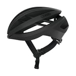 ABUS Aventor Racing Bike Helmet - Very Well Ventilated Cycling Helmet for Professional Cycling for Men and Women - Black, Size S