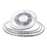 V-TAC Ruban LED bobine de 10 mètres 7,5 W au mètre ruban lumineux SMD 2835 Couleur de la lumière blanche chaude 3000 K pour extérieur avec bande adhésive et couverture en silicone, alimenté à 24 V.