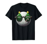 Christmas Tree Sunglasses Golf Candy Cane Mens Womens Kids T-Shirt