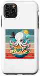 iPhone 11 Pro Max Octopus Ramen Japanese food pagoda playful cute Sea bowl Case