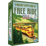 Rio Grande Games: Free Ride USA - Railroad Development Strategy Boar (US IMPORT)