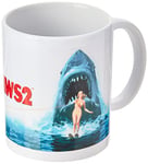 Jaws 2 Movie Poster Ceramic Coffee Mug 330ml