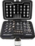 One Size 34 Pièces.Jeu Coffret Douille Torx I Jeu D'Écrous E4-E20 I Jeu Douille Torx T10-T60 I Inserts De Clé À Douille