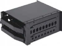 Lian Li HD01X - Hållare för lagringsenheter - 2,5 tum/3,5 tum delad - svart - för Lian Li O11 Dynamic, O11 Dynamic Evo, V3000 PLUS