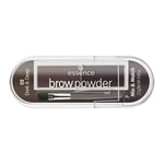 ESSENCE Brow Powder - Eyebrow set n.02 Dark & Deep