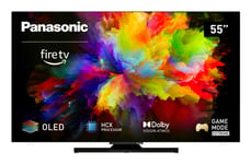 Panasonic Tv-55Z80aez, 139,7 Cm (55"), 3840 X 2160 Pixlar, Oled, Smart-Tv, Wi-Fi, Svart