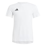 adidas Unisex Kids Junior Adizero Team T-Shirt, 15-16 Years White/Black