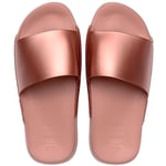 Havaianas Tongs classiques métalliques unisexes, Crocus Rose, 9/10 UK