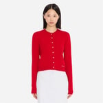 Cashmere Cardigan - Red