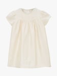 Angel & Rocket Baby Sofia Tafetta Lace Trim Dress, Cream