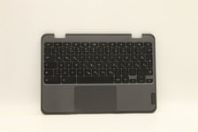 Lenovo Chromebook 100e Gen 3 Palmrest Cover Touchpad Keyboard Grey 5M11C94684