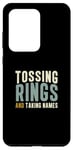 Coque pour Galaxy S20 Ultra Tossing Rings And Taking Names Cool Quoit Ventilateur de lancer d'anneaux