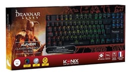 Clavier Drakkar Alfheim TKL Sans Pavé Numérique Konix - NEUF - DESTOCKAGE