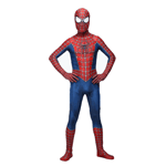 Halloween Spider-man Cosplay Kostym Barn Pojke Fest Superhjälte Spiderman Maskeraddräkt Overall 150cm