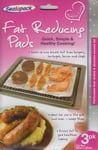 3 Pack Fat reducing pads, Quick Simple & healthy cooking! ideal for grill & oven