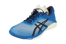 Asics Mens Fuzex Rush Men Blue Trainers - Size UK 5.5