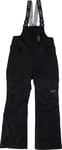 ColourWear Youth Slash Bib Pants Black, 134/140