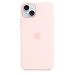 Apple iPhone 15 Plus Silicone Case with MagSafe - Light Pink ​​​​​​​