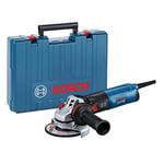 Bosch Professional meuleuse angulaire GWS 14-125 S (1 400 W,diamètre de dique : 125mm, coffret transport)