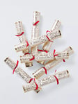 John Lewis Merry Christmas Crackers, Pack of 8