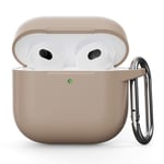 Airpods 4 Silikon Deksel - Beige