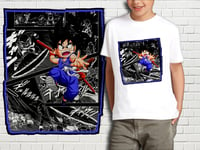 T-Shirt Blanc Enfant Collection Manga Dragon Ball Z 424