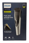 Philips Beard and Stubble Trimmer Precision Dial Cordless Series 3000 BT3222/13