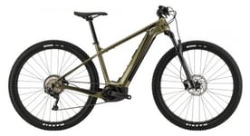 Vtt electrique semi rigide cannondale trail neo 2 shimano deore 10v 29   kaki 2023