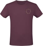 Queens Of The Stone Age In Times New Roman - Snakes T-Shirt burgundy