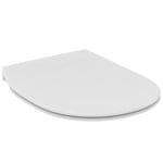 Ideal Standard Connect Abattant WC Ultra fin Blanc Frein de chute E772401, Lunette Toilette, Siège WC, Modèle authentique