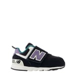 New Balance 574 Baby Sneakers Med Kardborreband Marinblå | Blå | 21 EU