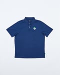 MALBON PIMENTO PERFORMANCE PIQUE POLO NAVY Herr NAVY