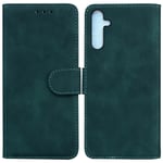 SATURCASE Coque pour Samsung Galaxy A25, Toucher Confortable PU Cuir Magnétique Flip Portefeuille Support Porte-carte Protecteur Housse Étui pour Samsung Galaxy A25 (FG-Vert)