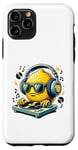 Coque pour iPhone 11 Pro Cool Lemon DJ Casque audio