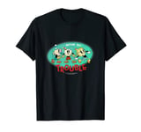 The Cuphead Show! "NOTHING BUT TROUBLE" T-Shirt