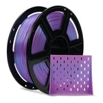 FLASHFORGE Filament PLA haute vitesse de 1,75 mm, 500 mm/s, impression haute vitesse, filament rapide pour imprimante 3D, résistant et haut débit pour une impression rapide, 1 kg (dégradé multicolore,