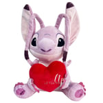 Angel Coeur 33cm Peluche Avec Son Disney Lilo & Stitch Version San Valentino