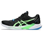 ASICS Men's Sky Elite FF 2 Sneaker, Black/Lime Burst, 11.5 UK