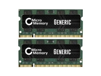 CoreParts - DDR2 - sats - 4 GB: 2 x 2 GB - SO DIMM 200-pin - 800 MHz / PC2-6400 - ej buffrad - icke ECC