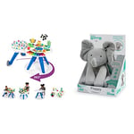 Baby Einstein, Trotteur Évolutif & Table d’Activité Around We Grow, Station de Jouets Amovibles, 6 -36 mois & GUND Flappy L'ÉLÉPHANT Peluche Interactive pour Bébé – Peluche Éléphant Taille 30 cm