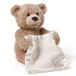 Baby Gund Peek a Boo Bear Med filt och interaktiv leksak, 100 % ny