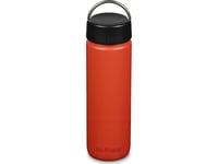 Klean Kanteen Kanteen Wide (Mit Wide Loop Cap), 800Ml/27Oz, Tiger Lily