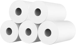 10 Rouleaux Appareil Photo Impression Papier Rouleaux Bois Blanc Pulpe Thermique Instantané Imprimé Recharge Pour Enfants Garçons Filles Students Cadeau