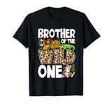 Brother of The Wild One Animal Safari 1st Birthday Theme T-Shirt