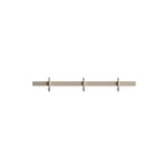 Relief - Hook Rail, Small w41 x d4,7 x h5,2 cm 1-pack 41x5.2x4.7 Beige - Kroker - TAF Studio - Beige