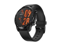 Mobvoi Ticwatch Pro 3 - 47 Mm - Skuggsvart - Smart Klocka Med Band - Silikon - Display 1.4" - Färg/Monokrom (Dubbla Lager) - 8 Gb - Wi-Fi, Nfc, Bluetooth - 41.9 G  - Skuggsvart