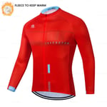 Raudax-Veste De Cyclisme Thermique À Manches Sulfpour Homme,Maillot Pro,Kit De Cyclisme,Smile,Hiver,2023